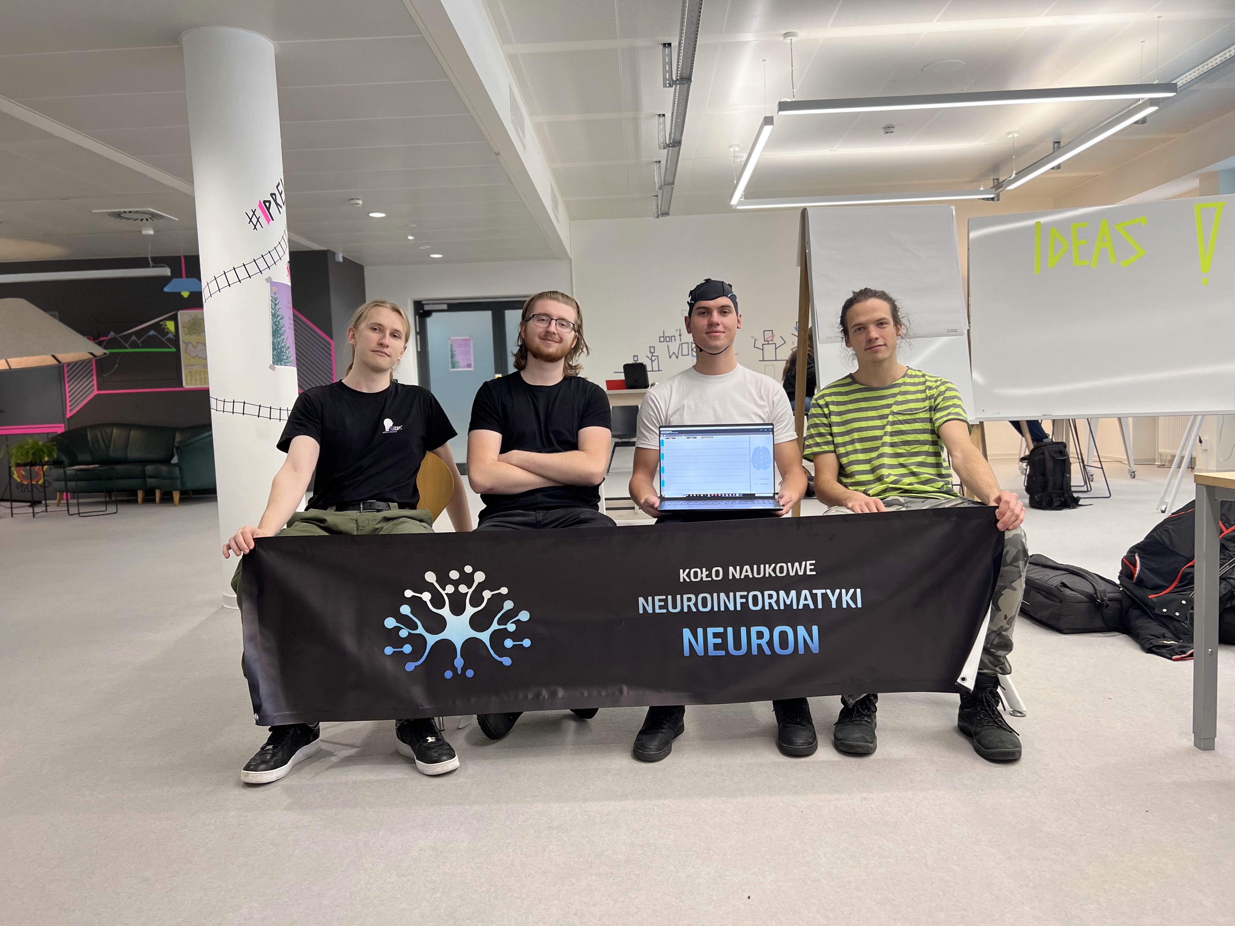 Pipelon team during NTX Hackathon 2023 in Vienna